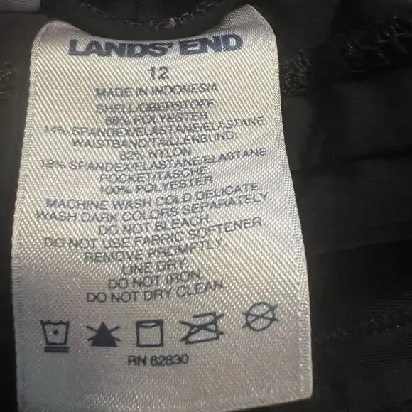 Lands’ End Women Swim Shorts 12 - Picture 3 of 4